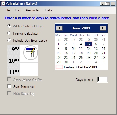 Dates Calculator